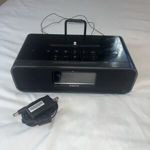 iHome DOCK‎ CHARGER RADIO SPEAKER ALARM CLOCK MODEL iDL91 iPhone Dual Charging